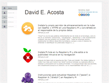 Tablet Screenshot of deacosta.com